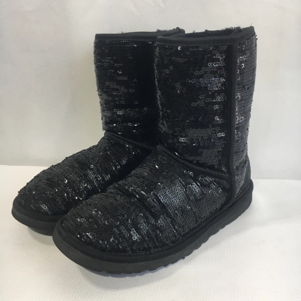 Ugg Short Sparkle Sequin Boots - image 3